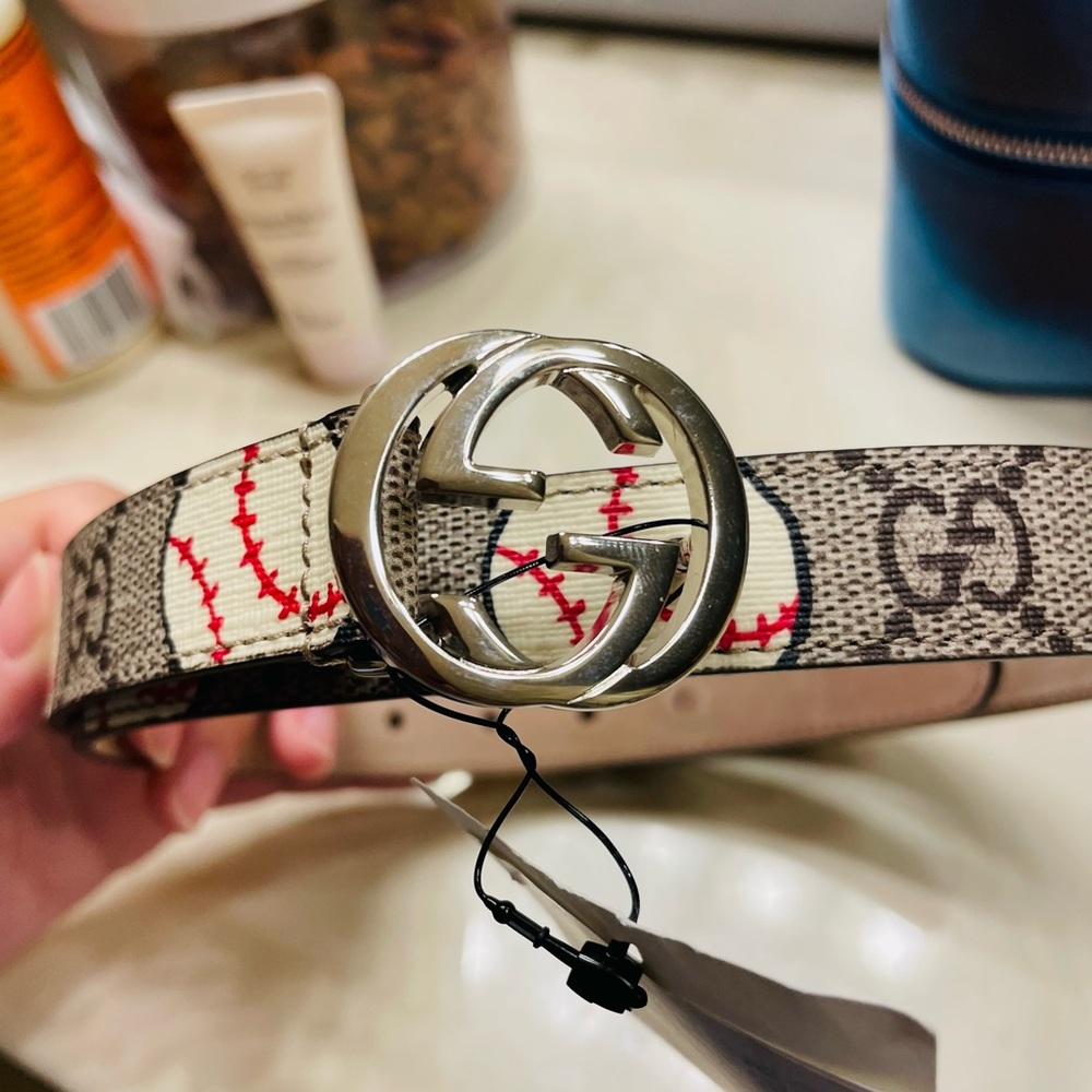 Gucci Kids GG Belt Size L
